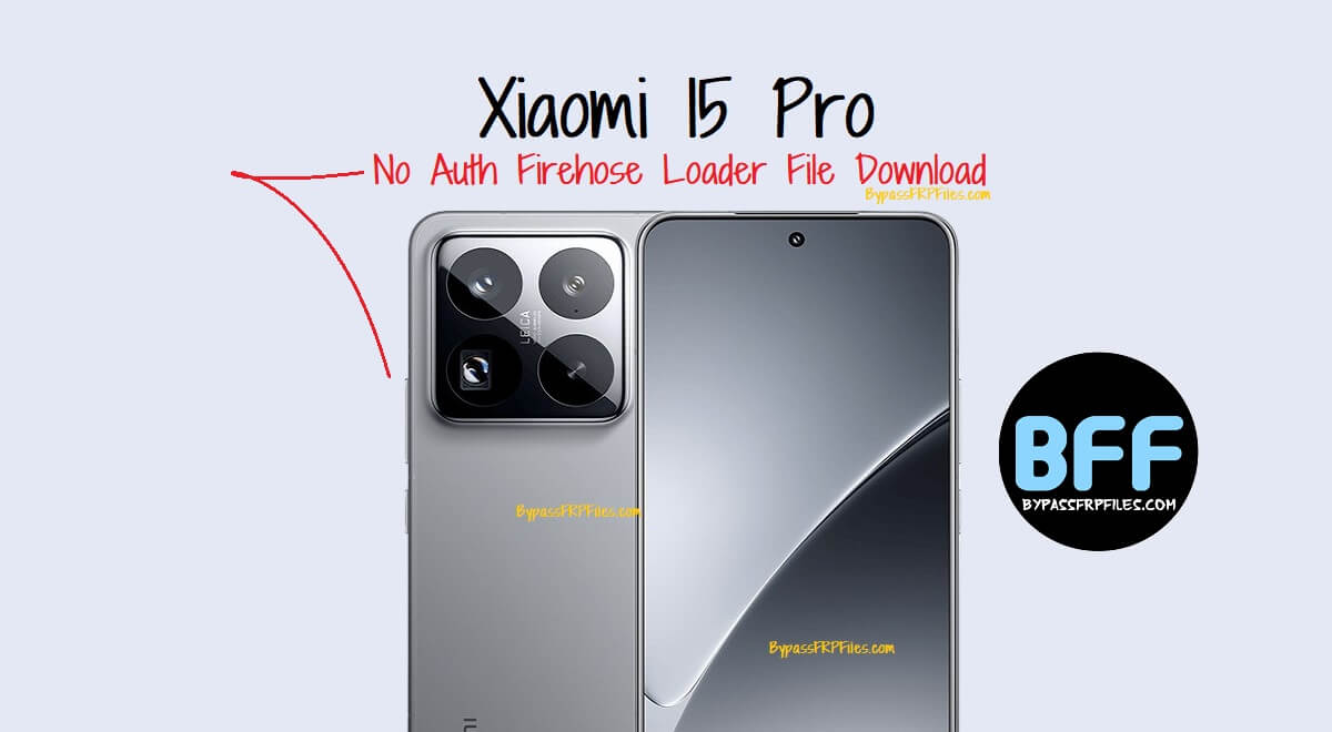 Xiaomi 15 Pro के लिए बिना प्राधिकरण के फायरहोज लोडर डाउनलोड करें