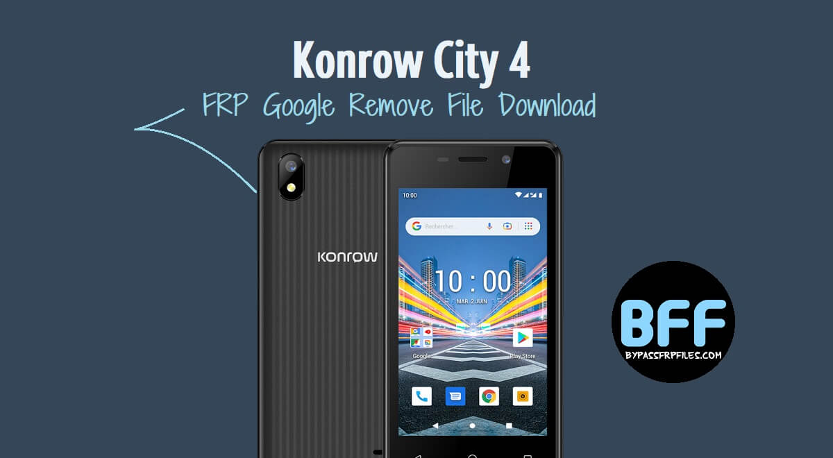 Konrow City 4 FRP Google Remove File Download