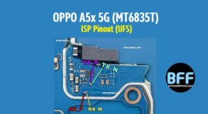 OPPO A5x 5G (MT6835T) แผนผังขา ISP (UFS)