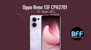 แผนผังขาพิน ISP ของ Oppo Reno 13F รุ่น CPH2701 (UFS)