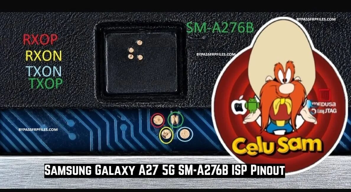 Samsung Galaxy A27 5G SM-A276B ISP Pinout (UFS)
