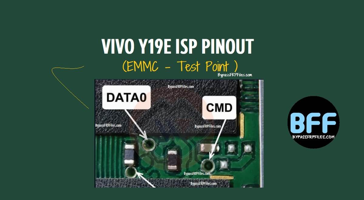 Vivo Y19E ISP PINOUT (EMMC)