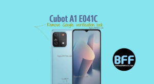 Cubot A1 E041C Google-Verifizierungssperre entfernen