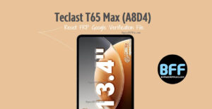 File di verifica Google per il ripristino FRP del Teclast T65 Max (A8D4).