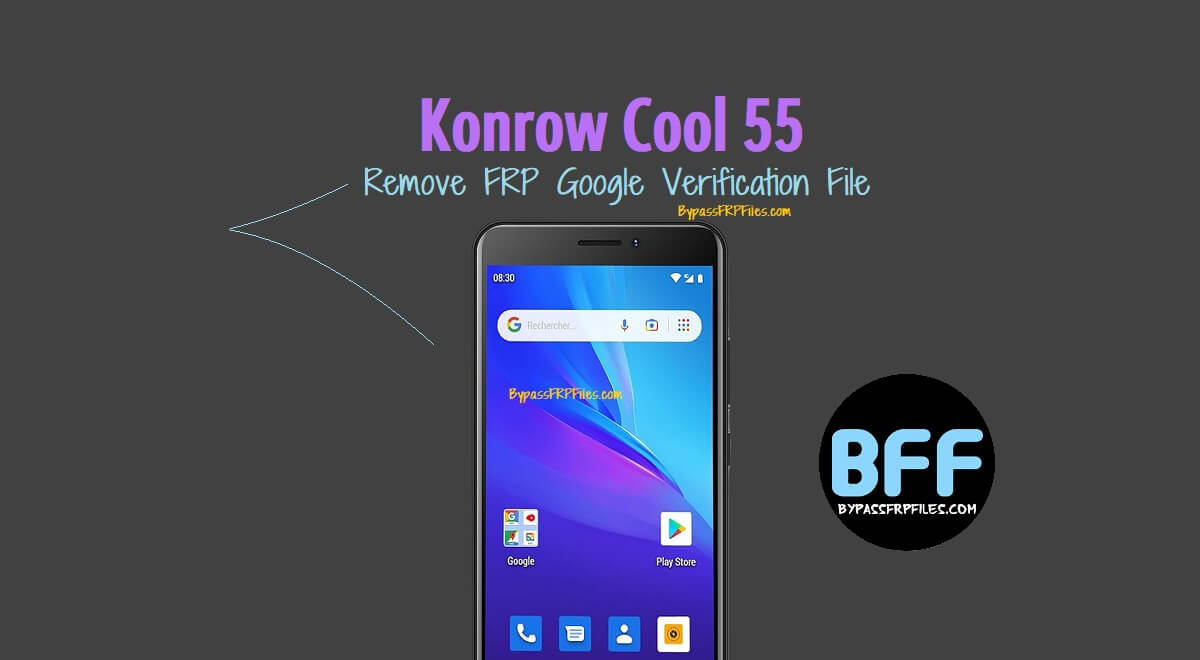 Konrow Cool 55 FRP Google Doğrulama Dosyasını Kaldırma